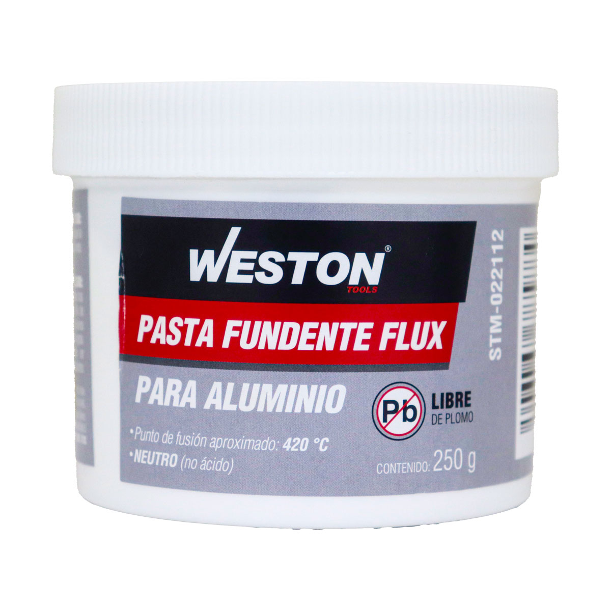 PASTA FUNDENTE FLUX P/ALUMINIO BOTE 250g (BAJO PUNTO DE FUSION)