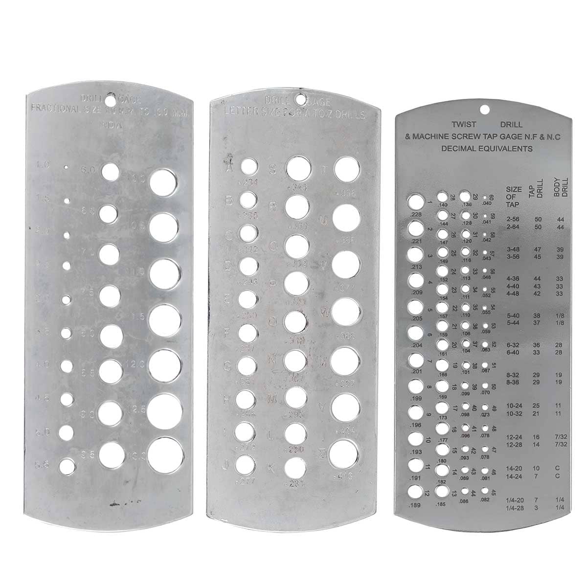 GAGE CALIBRADOR P/BROCAS 3-1 FRACC. NUM. Y ALFA