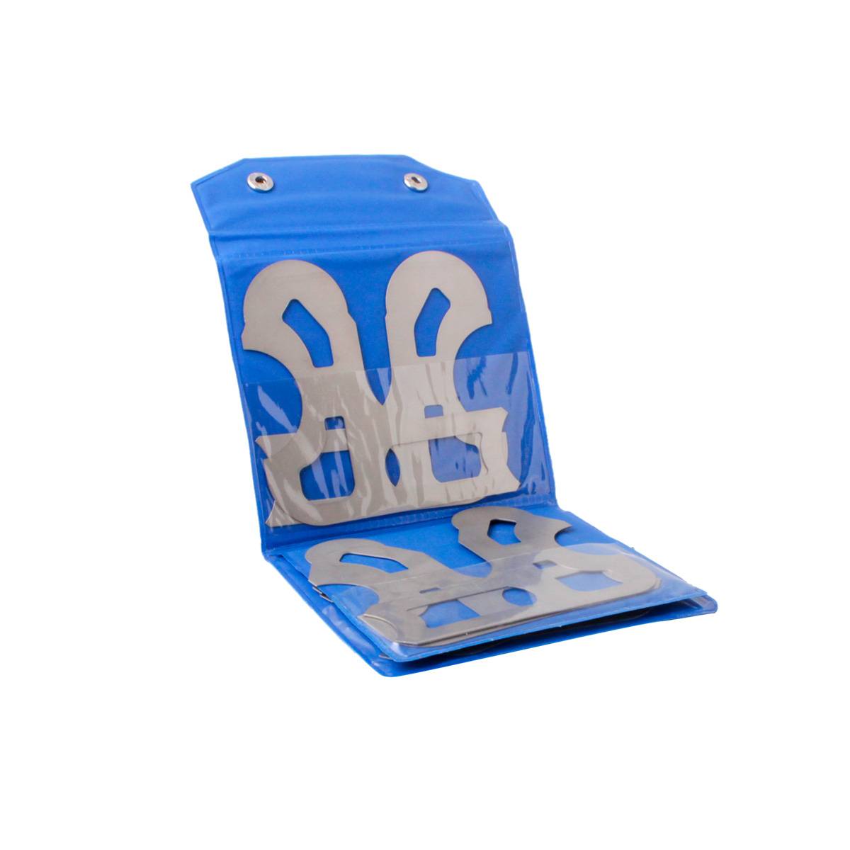 CALIBRADORES/GAGES PARA RADIOS 9/16"-1"    JGO 8PZAS