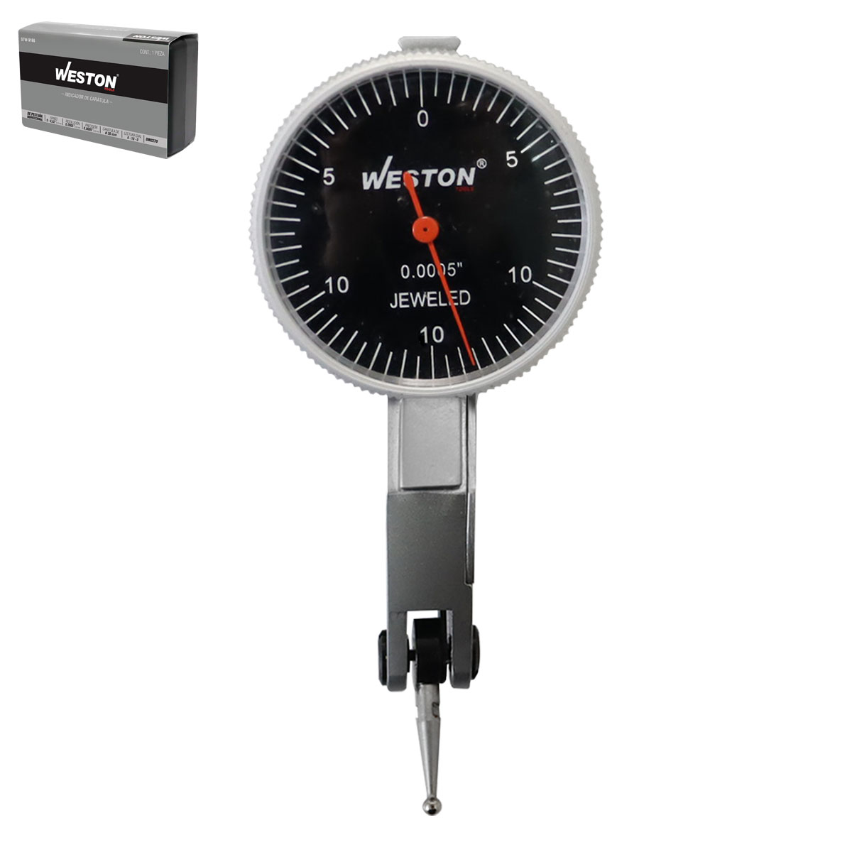 INDICADOR DE PESTAÑA 0.02" X 0.0005"