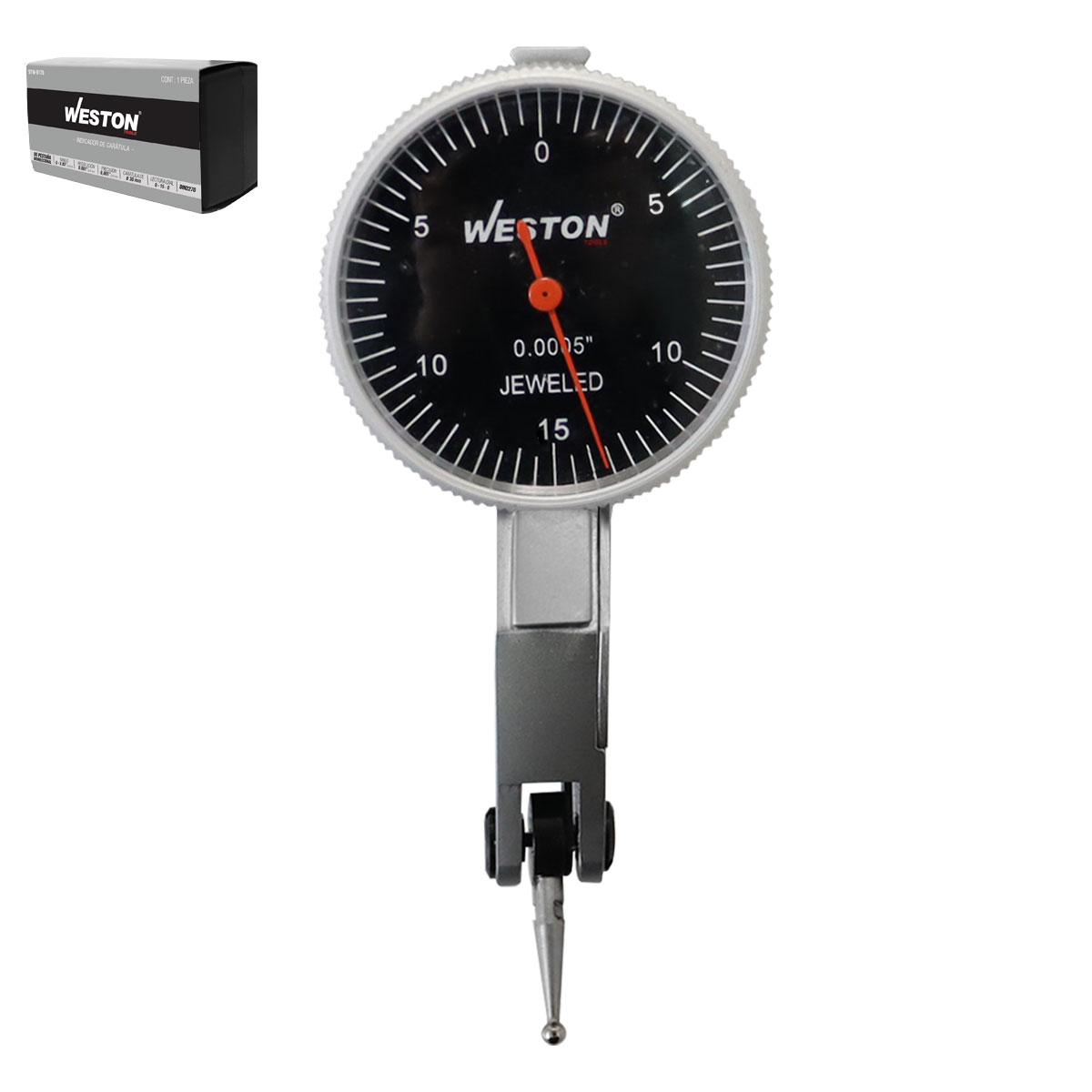 INDICADOR D/PESTAÑA 0 - 0.03" x 0.001"
