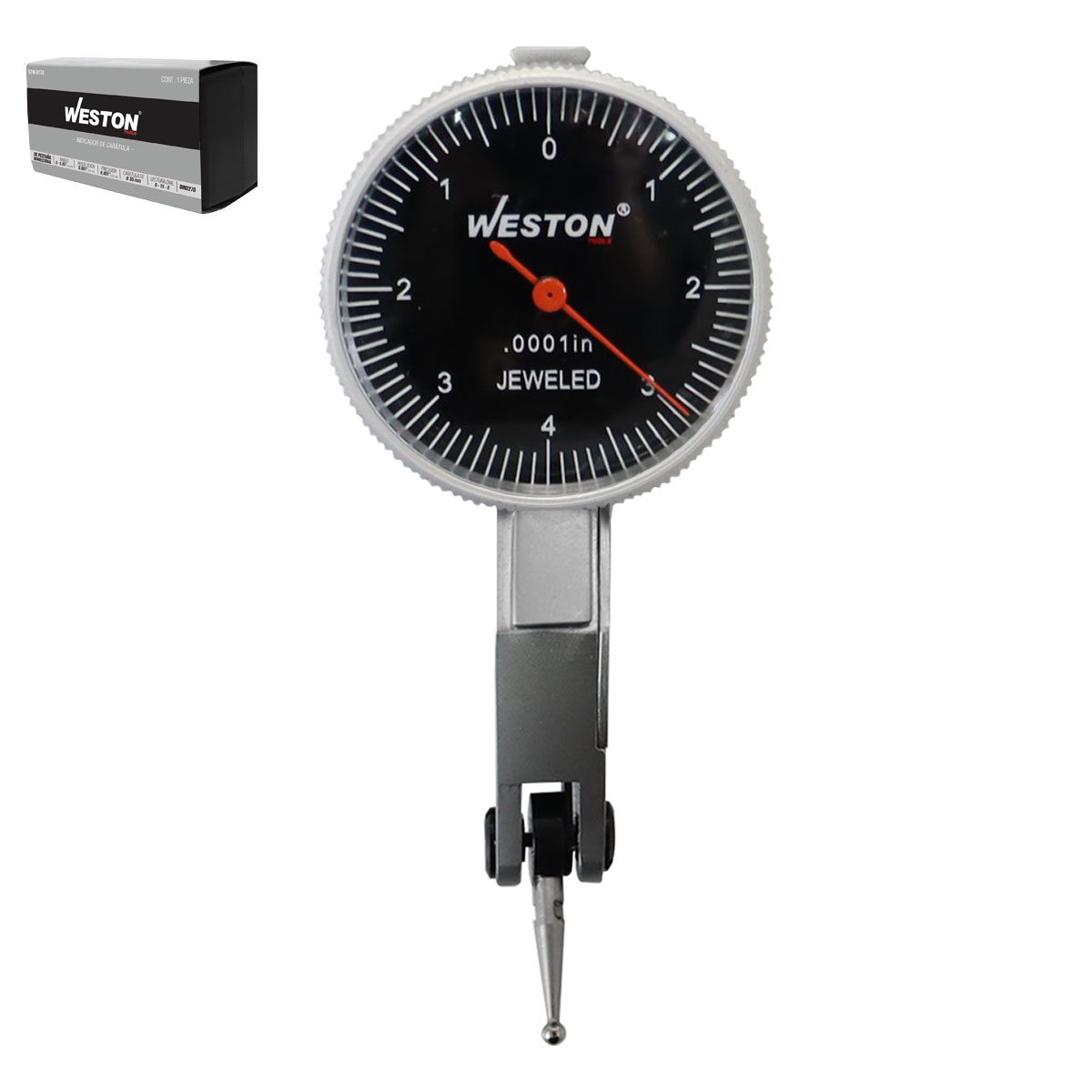 INDICADOR D/PESTAÑA 0 - 0.008"mm X 0.0001"