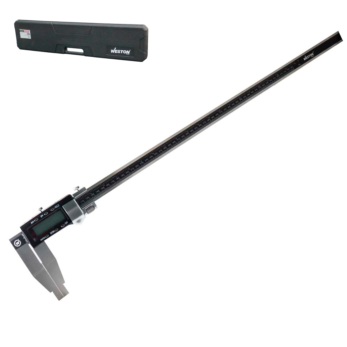 CALIBRADOR DIGITAL ACERO INOX. CARCASA METALICA 24"