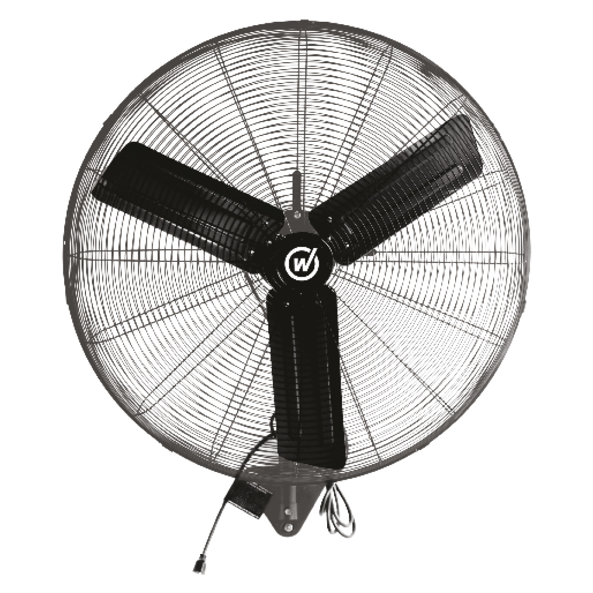VENTILADOR DE PARED 30" 127V 1/3HP (248.5 W)