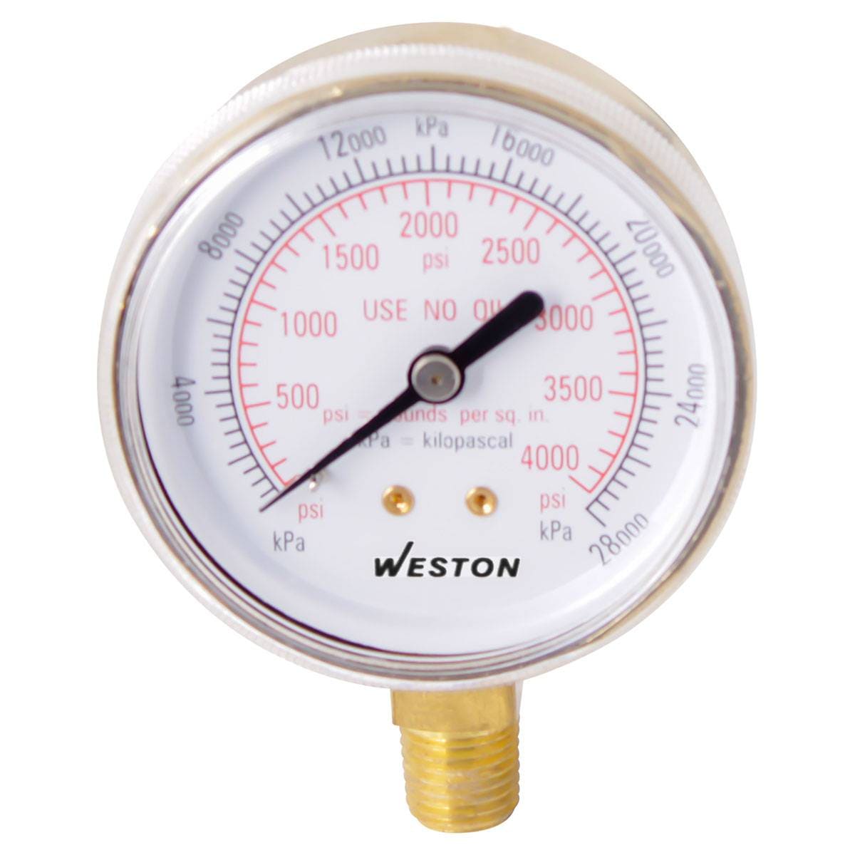 MANOM. D/ACETIL. 2 3/4" 1/4" NPT 0-400PSI/2800KPA