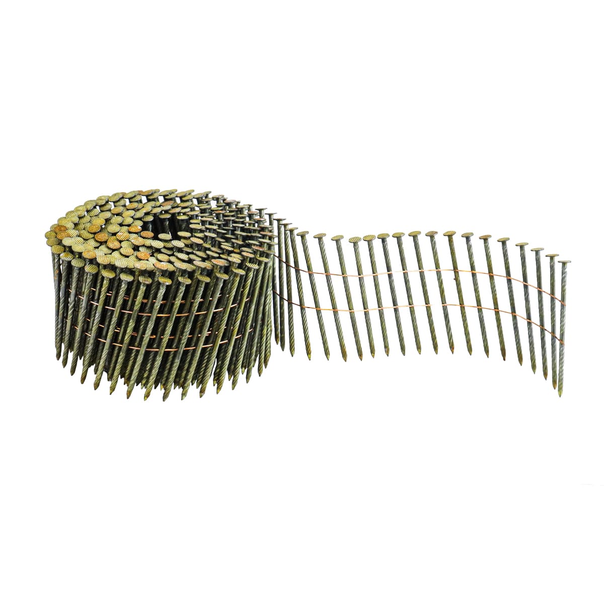 CLAVOS EN ROLLO PARA CLAVADORA W-60020 64MM  (Precio x Caja con 30 rollos de 300 clavos c/u)
