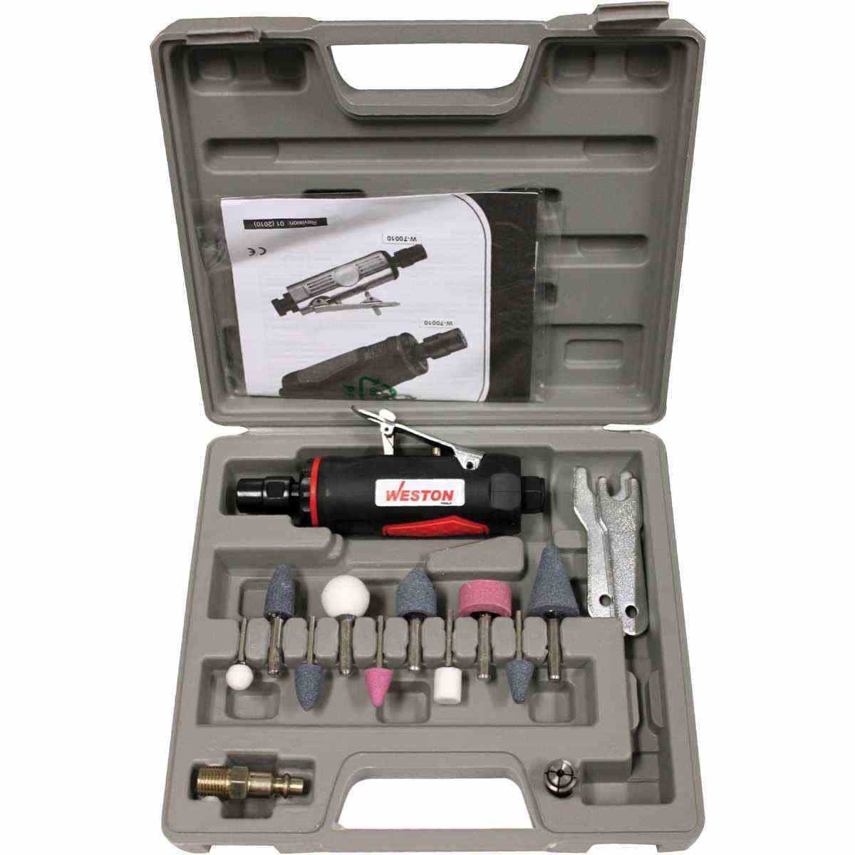 MOTOTOOL NEUMATICO 1/4" CON ACCESORIOS