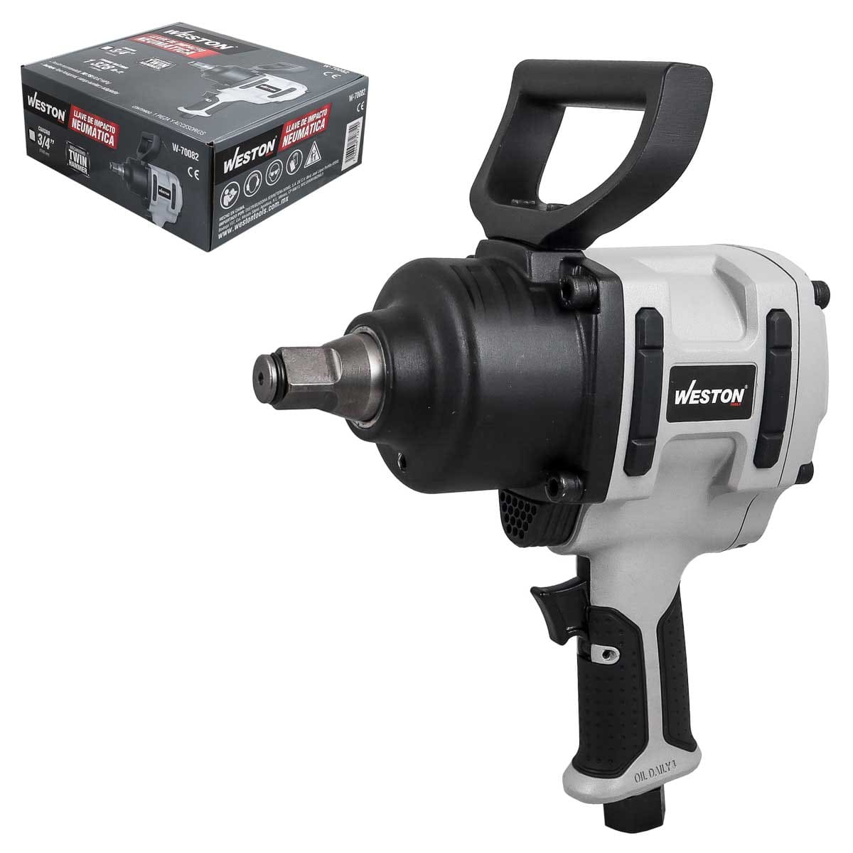 LLAVE DE IMPACTO NEUMATICA 3/4" (TWIN HAMMER)