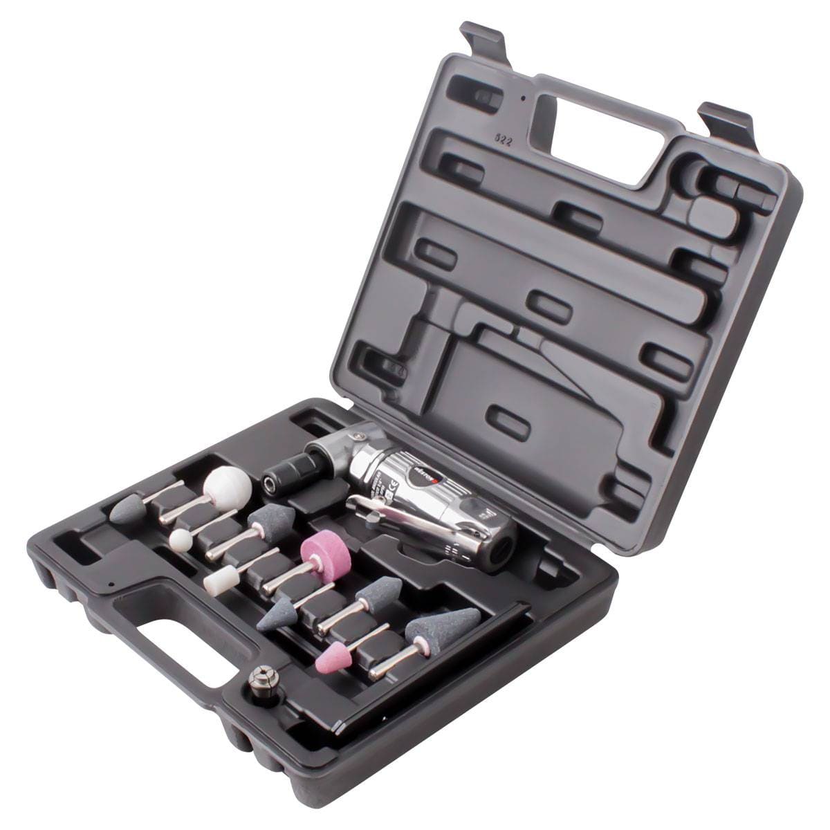 JGO. MINI MOTOTOOL ANGULAR NEUMATICO 1/4" KIT WESTON PLUS