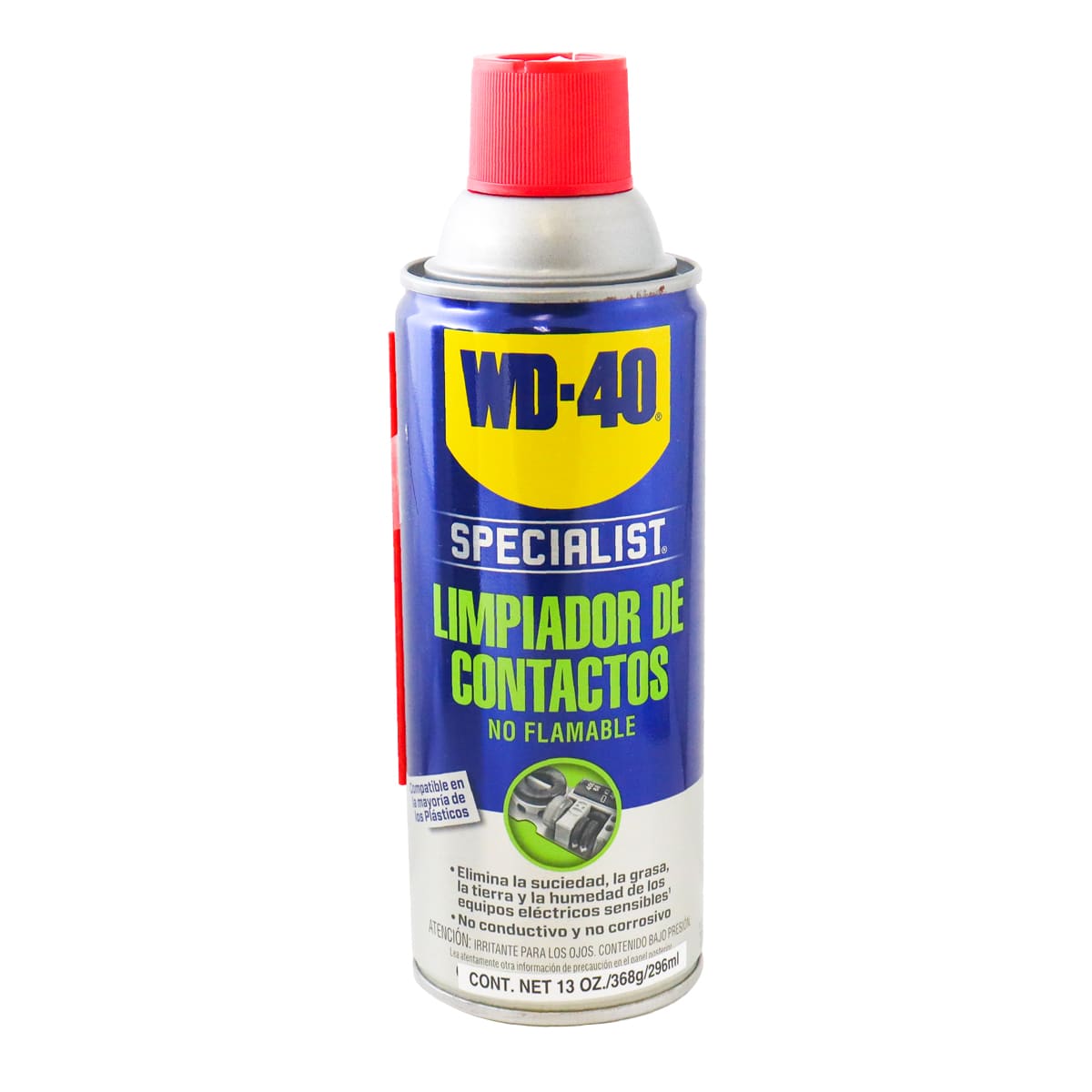 WD-40 SPECIALIST LIMPIADOR DE CONTACTOS NO FLAMABLE 13 OZ