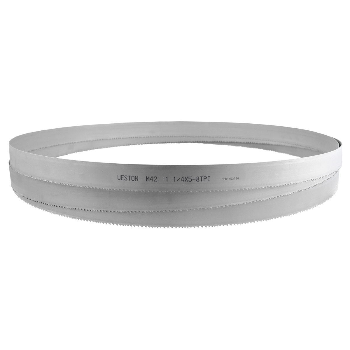 SIERRA CINTA WESTON   1-3/8 X 0.042 X 210.63"    5-8 TPI