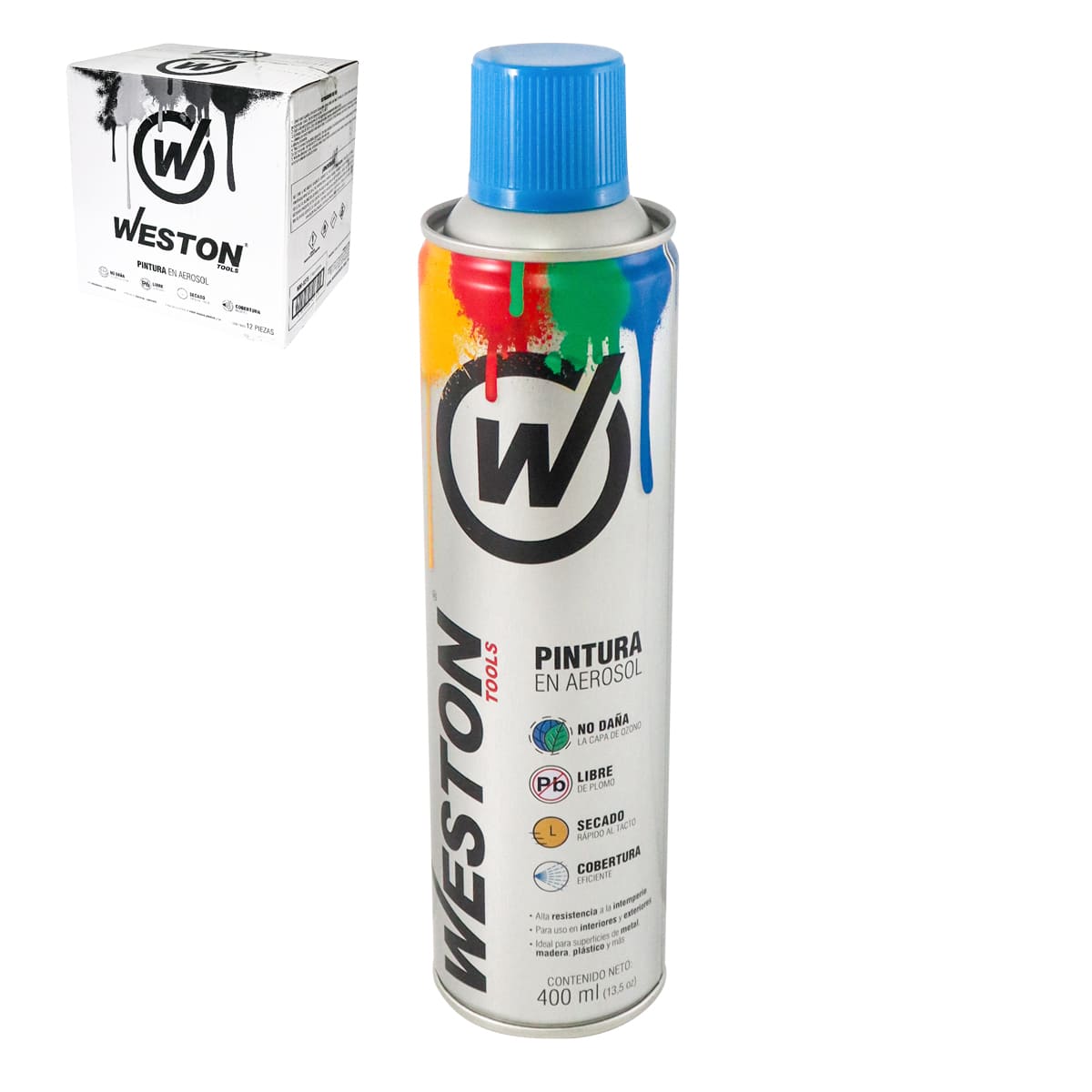 PINTURA AEROSOL AZUL CLARO 400ml