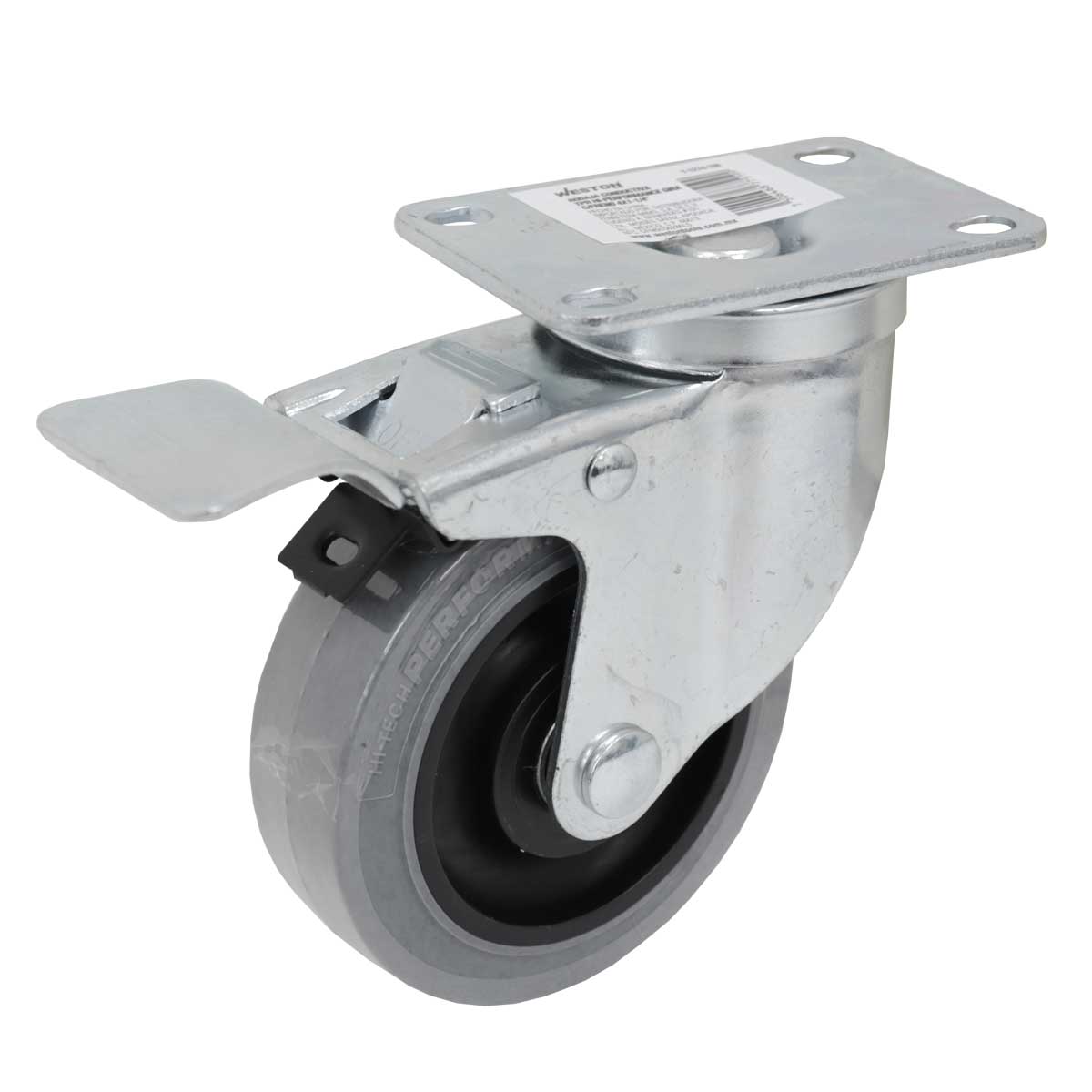 RODAJA CONDUCTIVA TPR HI-PERFORMANCE GIRA. C/FRENO 4X1-1/4"