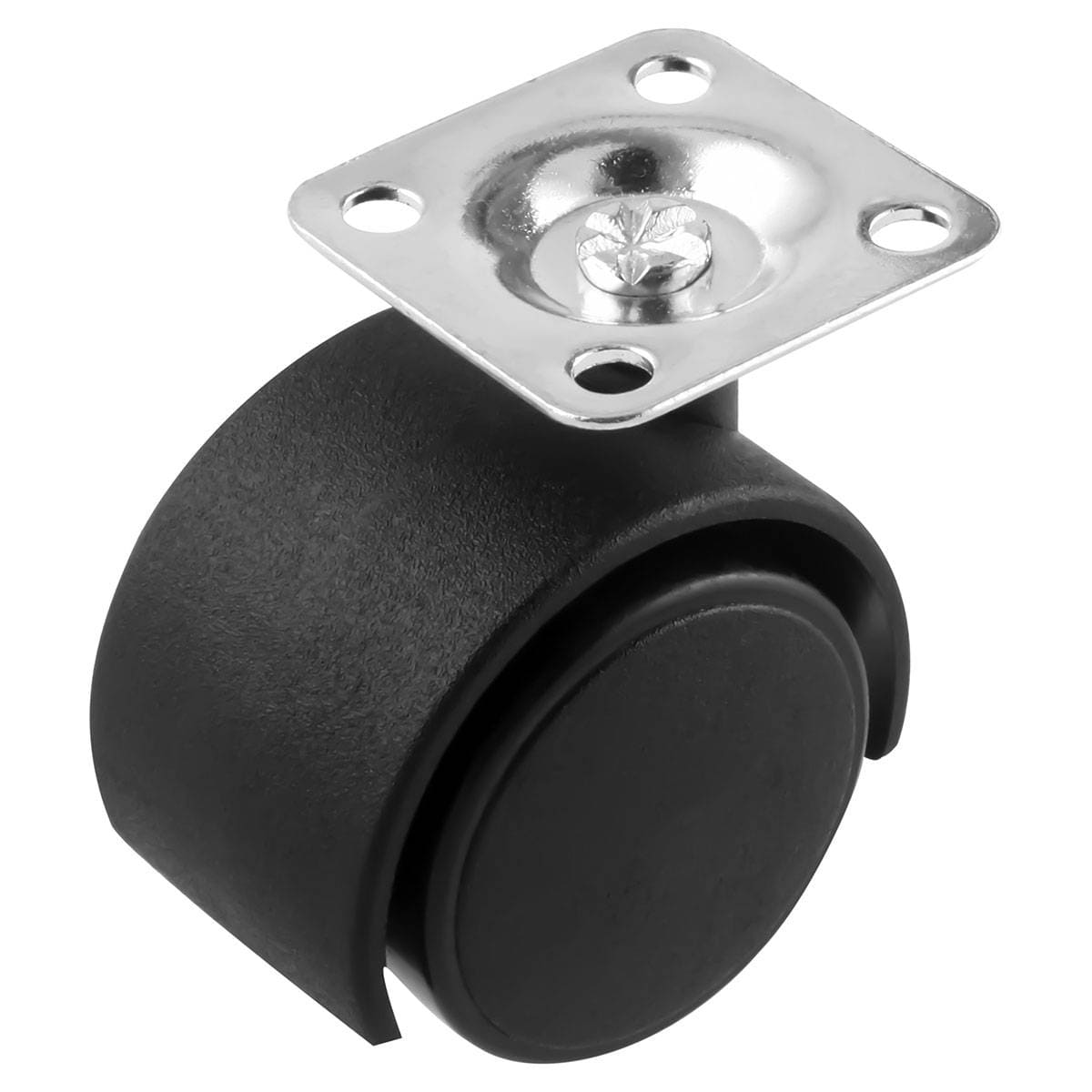 RODAJA TIPO YOYO C/PLACA 50MM X 46MM (Precio x pieza - Empaque c/4 pzas)