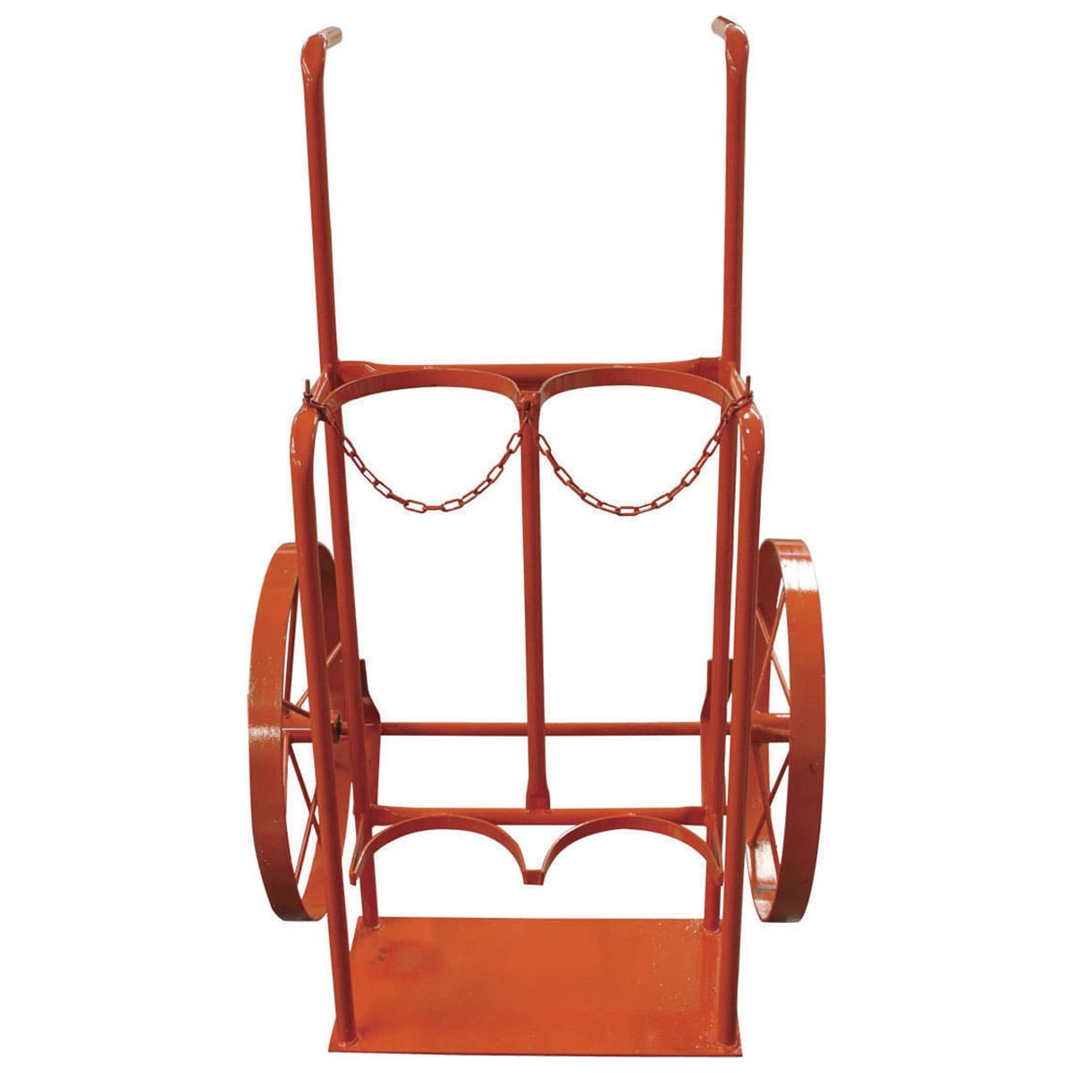 CARRETILLA PORTA TANQUE OXI/ACETILENO REFORZADO RUEDA DE FIERRO