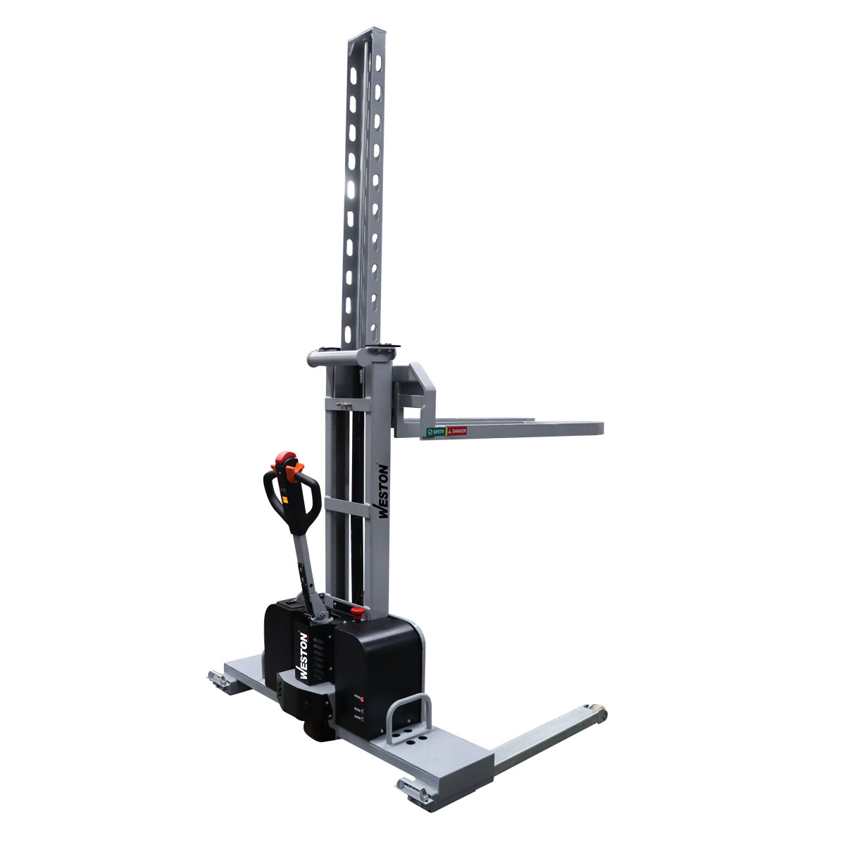 APILADOR AUTOCARGABLE ELECTRICO CAP.500kg 1.3m LEVANTE C/ELEVACION Y CONDUCCION ELECTRICA