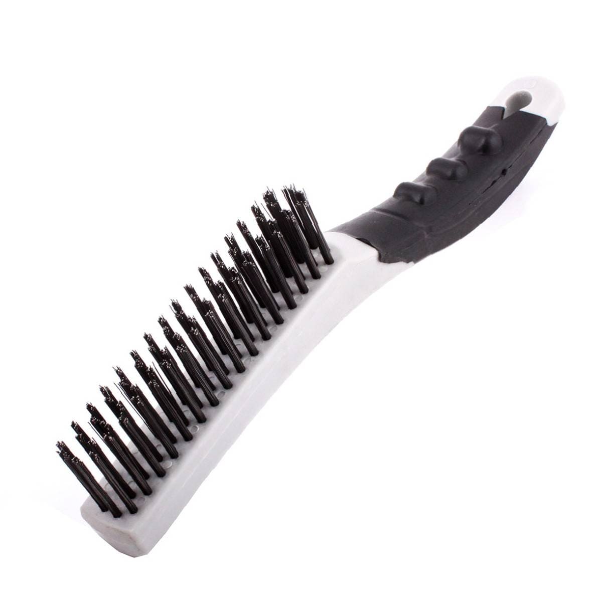 CEPILLO C/MANGO PLASTICO 4X16 PINCELES A. INOXIDABLE 0.014"