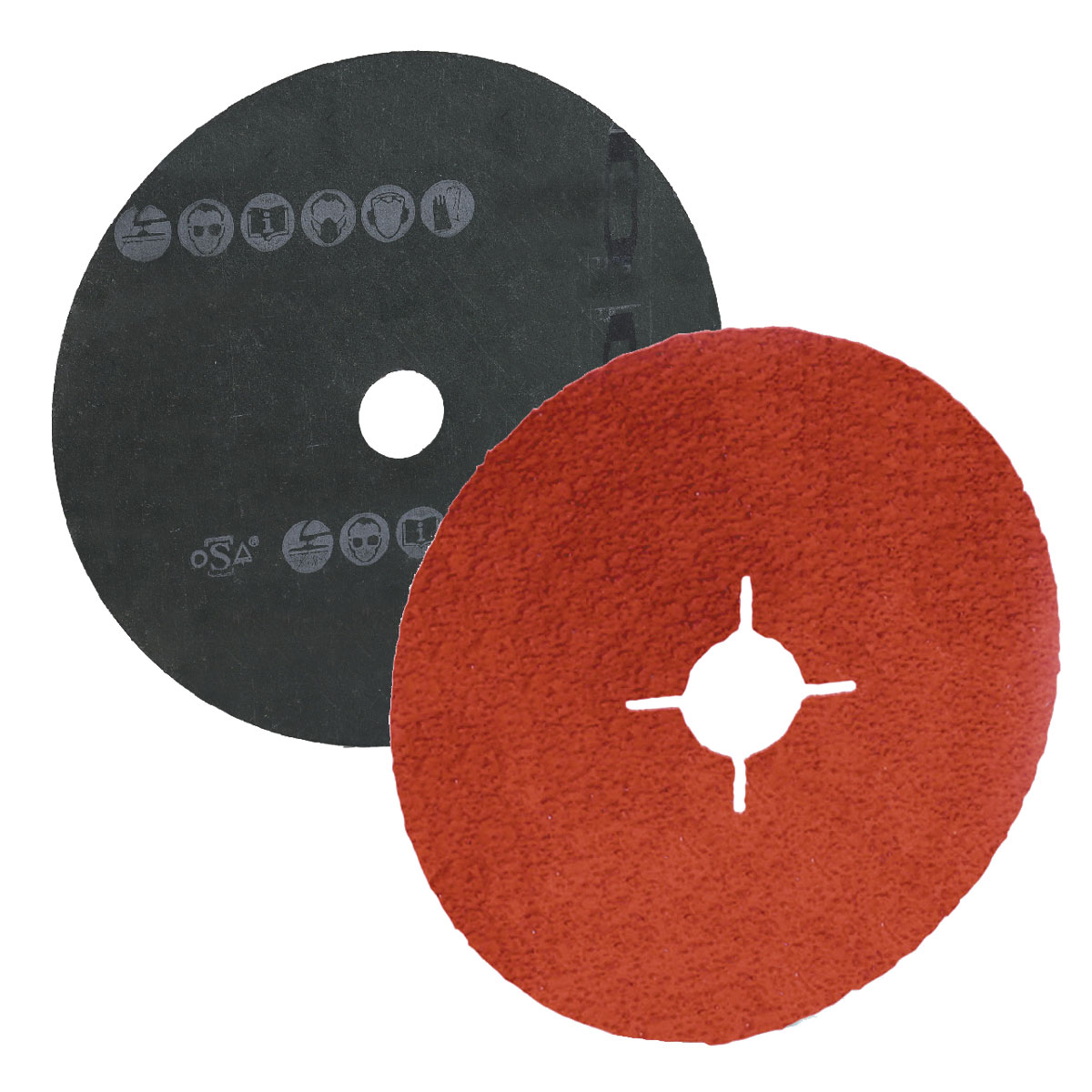 DISCO DE LIJA C40 BARRENO 4-1/2" X 5/8" CERAMICO XF870