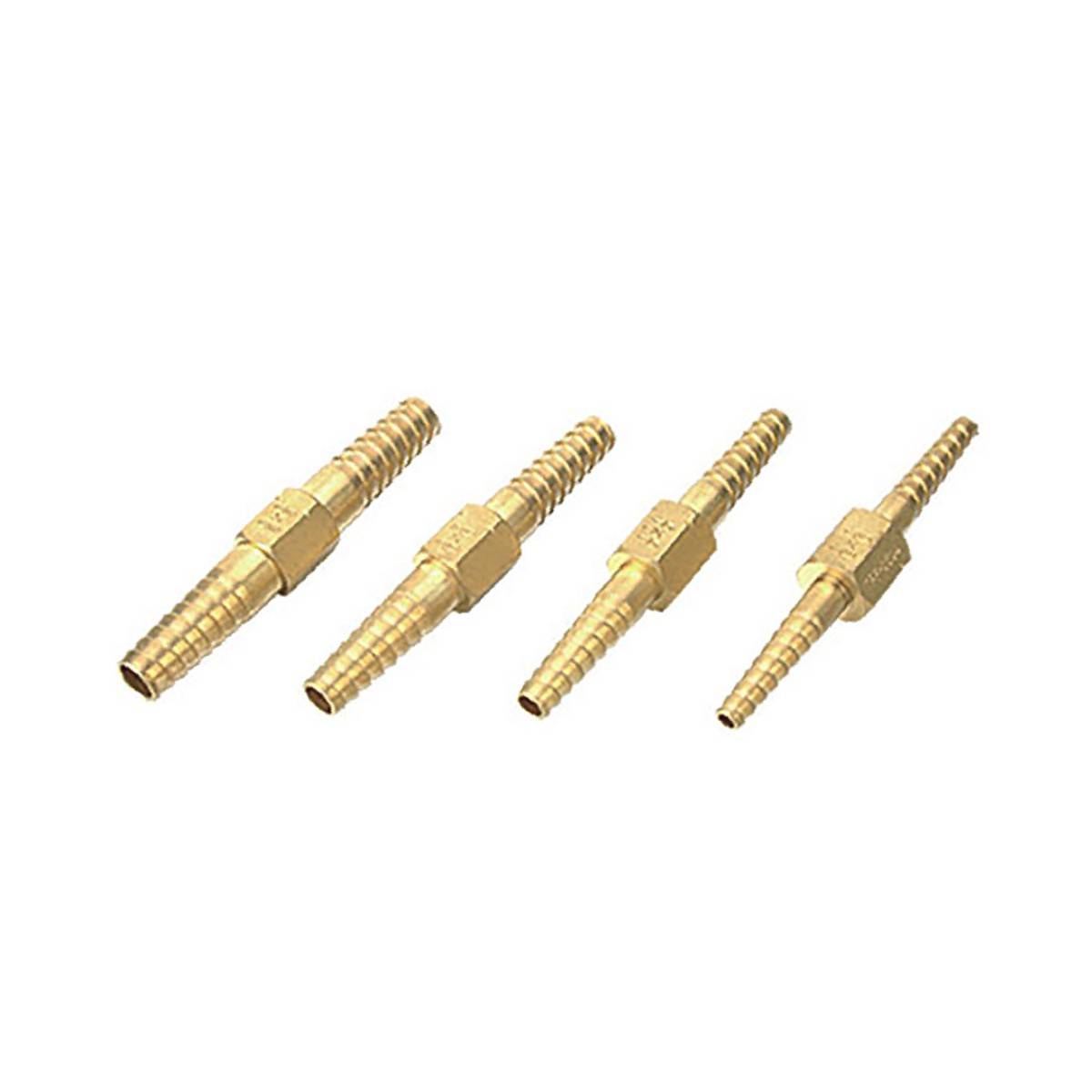 NIPLE DOBLE PARA EXTENSION DE MANGUERA 1/4"