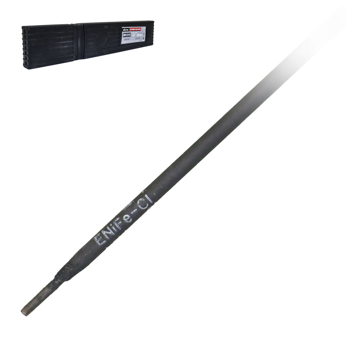 ELECTRODO PARA SOLDAR HIERRO FUNDIDO ENiFe-CI 55% 1/8" - 350MM (CAJA 1KG)