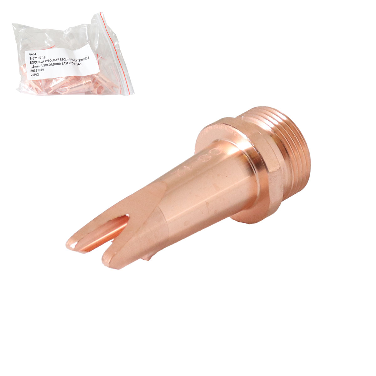 BOQUILLA P/SOLDAR ESQUINAS EXTERIORES 1.6mm P/SOLDADORA LASER Z-67165