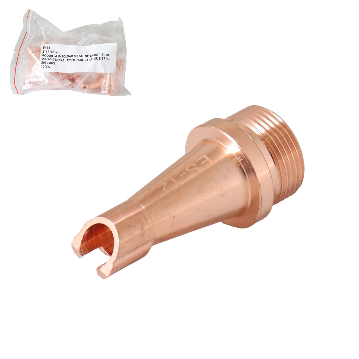 BOQUILLA P/SOLDAR METAL DELGADO 1.2mm D/USO GENERAL P/SOLDADORA LASER Z-67165