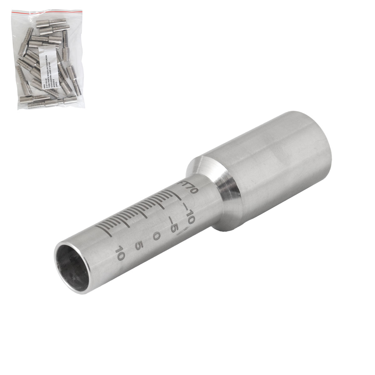 TUBO PORTA BOQUILLAS P/ANTORCHA D/SOLDADORA LASER Z-67165
