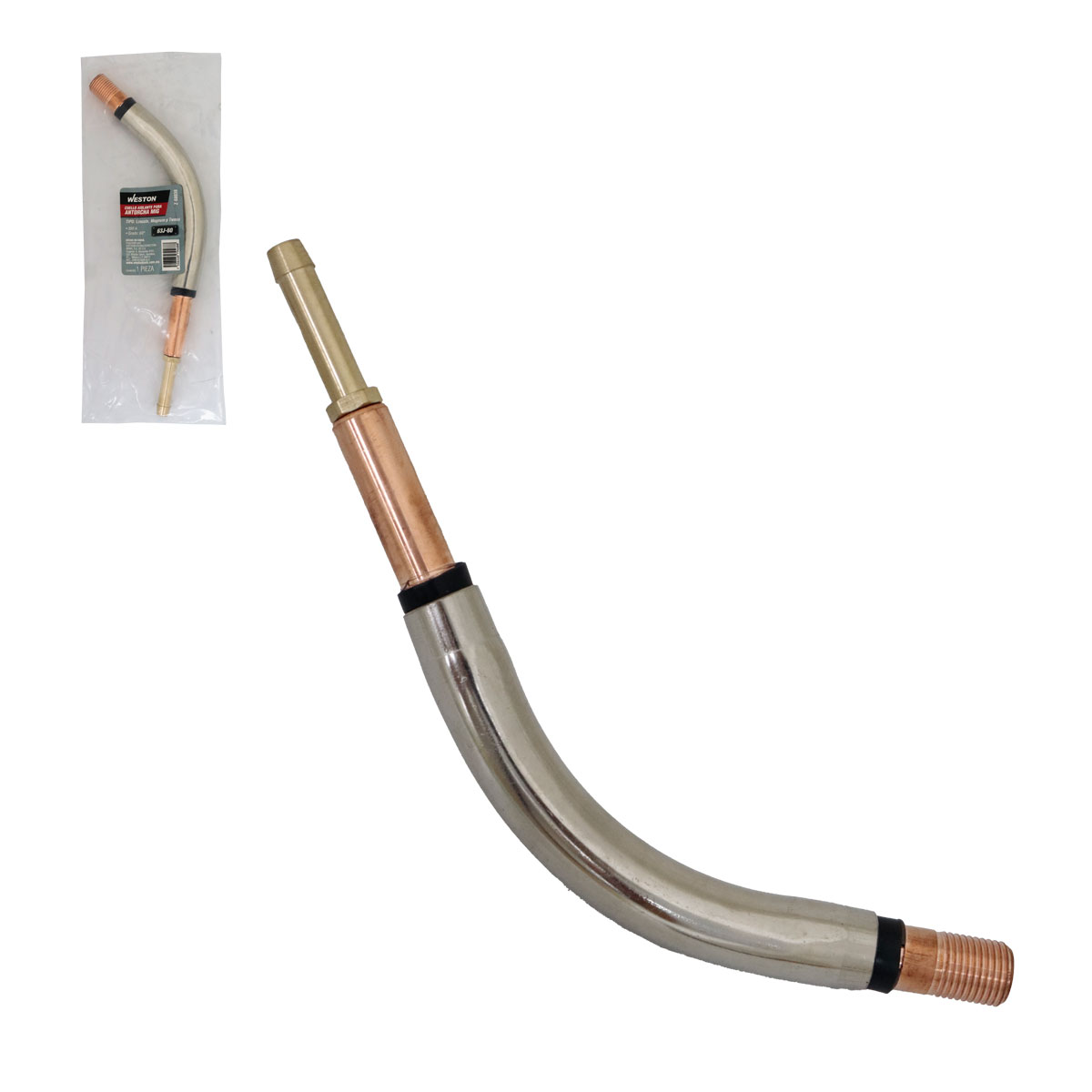 CUELLO AISLANTE PARA ANTORCHA MIG TIPO LINCOLN MAGNUM Y TWECO 350AMP 63J-60