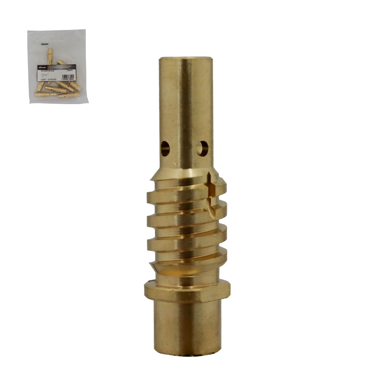 DIFUSOR DE GAS TIPO BINZEL 2.0078 (Precio x pieza - Emp. c/10 pzas)