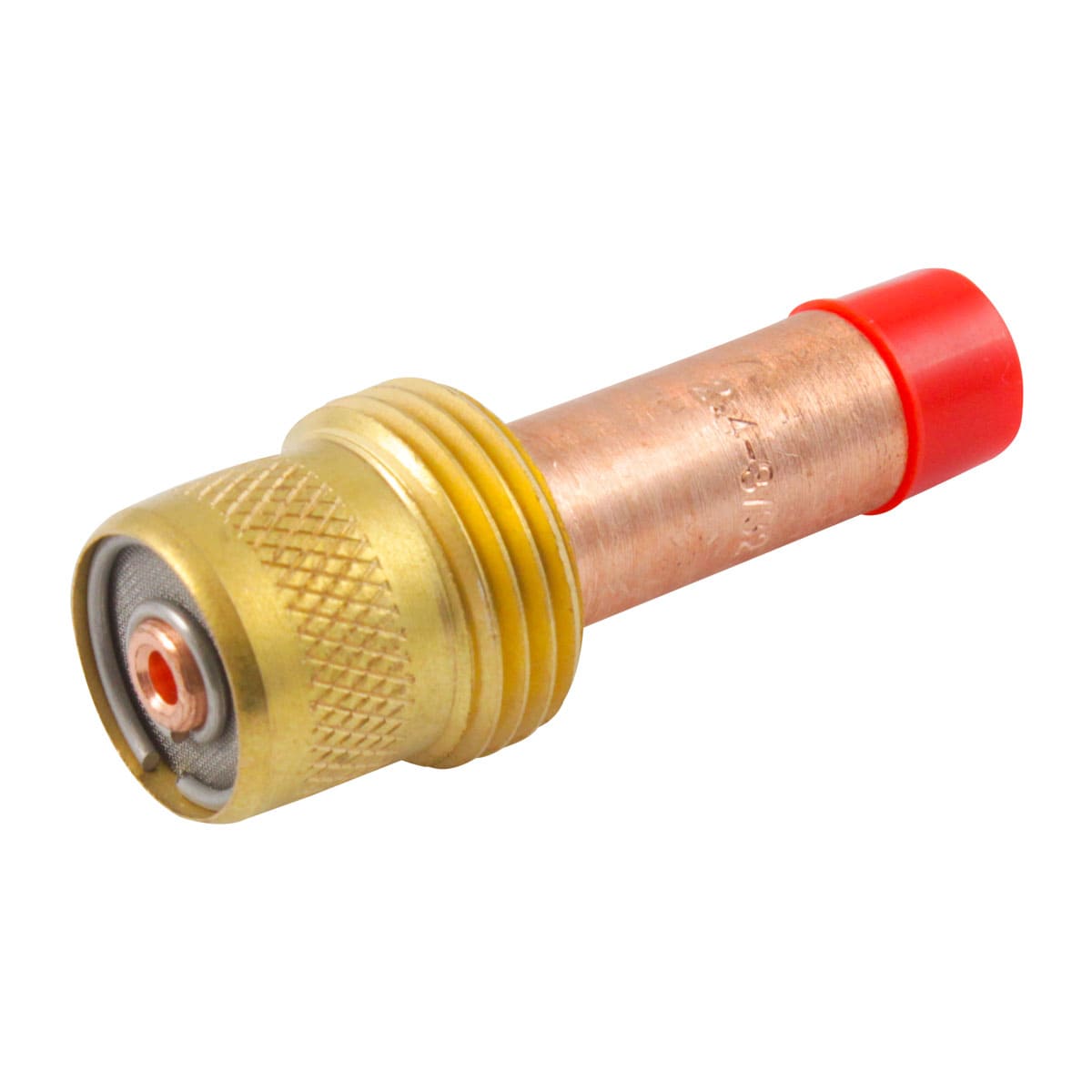 GAS LENS P/ANTORCHA TIG 45V26 3/32 (2.4 mm) (Empaque c/10 pzas - Precio x pieza)