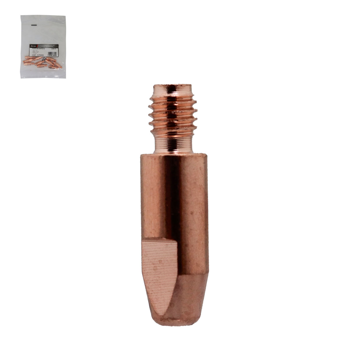 PUNTA DE CONTACTO 0.045" T/BINZEL 140.0379 (Precio x pieza - Emp. c/10 pzas)