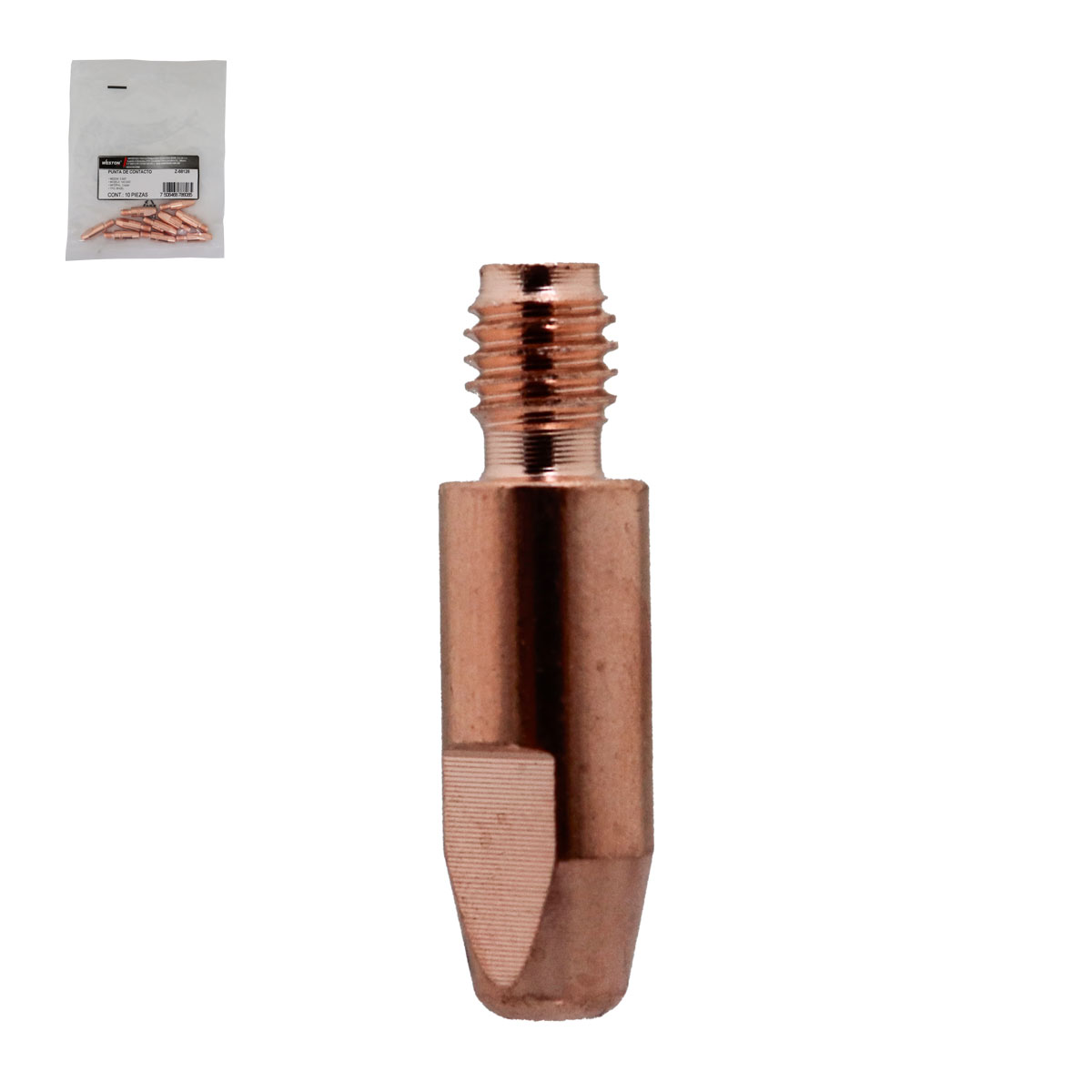 PUNTA DE CONTACTO 0.040" T/BINZEL 140.0242 (Precio x pieza - Emp. c/10 pzas)
