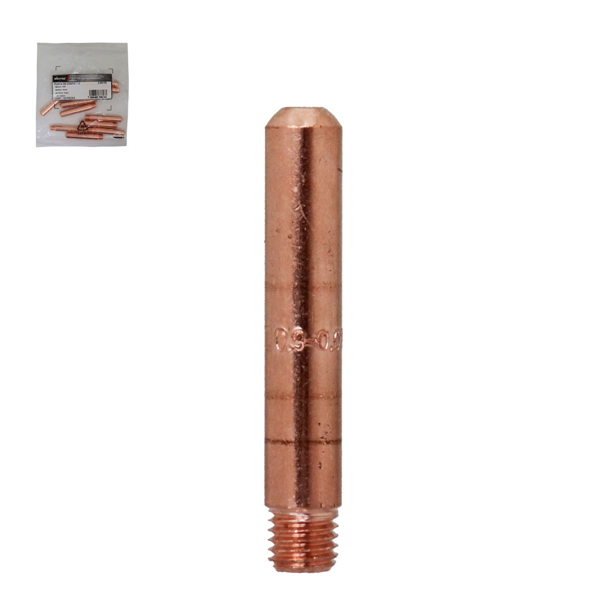 PUNTA DE CONTACTO 0.035" TIPO TWECO 15H-35 (Precio x pieza - Emp. c/10 pzas)