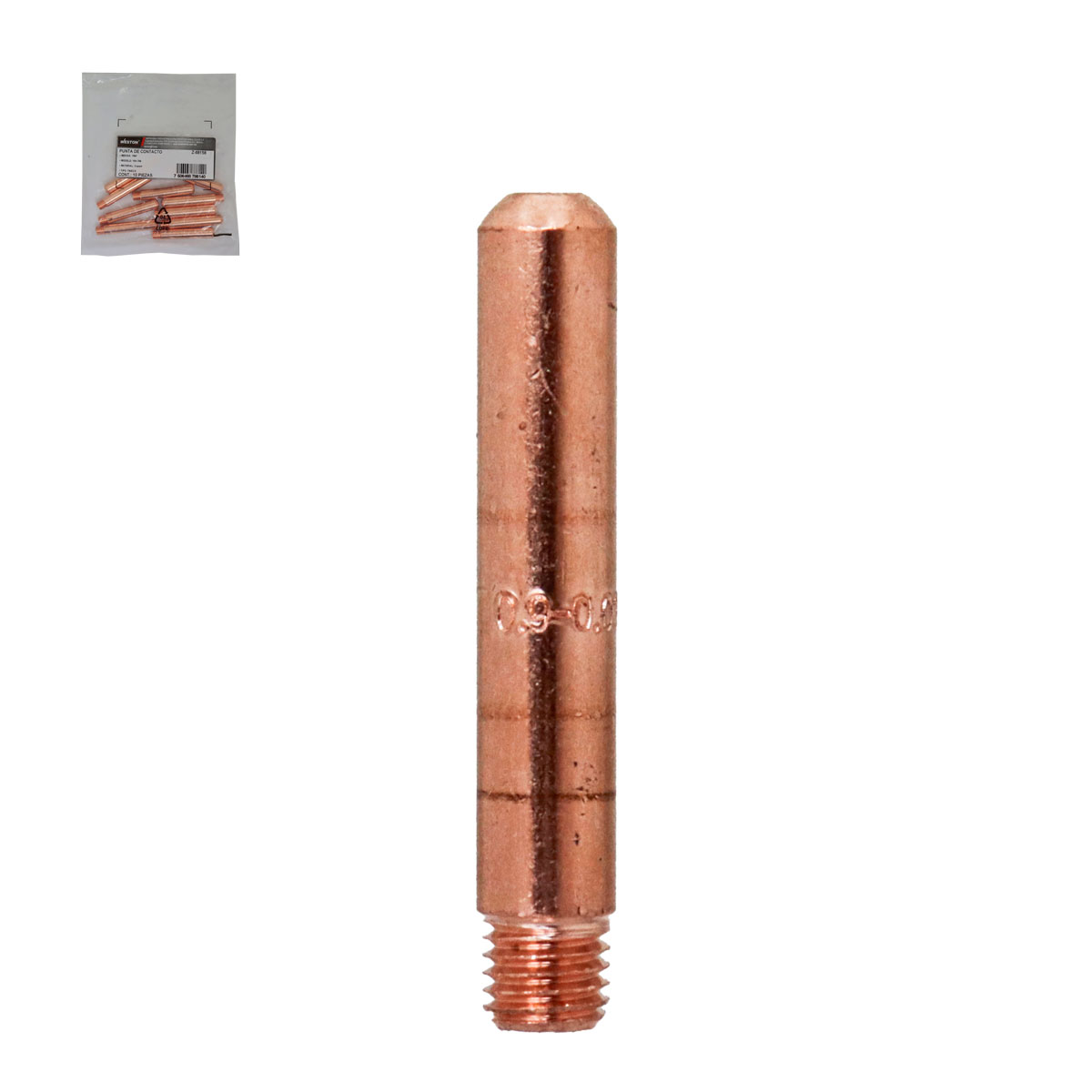PUNTA DE CONTACTO 15H-764 TIPO TWECO 7/64" (Precio x pieza - Emp. c/10 pzas)