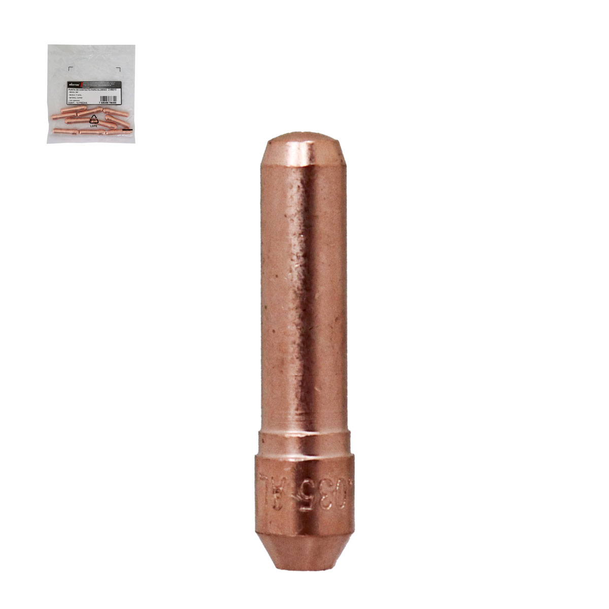 PUNTA DE CONTACTO P/ALUMINIO 3/64" T/BERNARD TT-047AL (Precio x pieza - Emp. c/10 pzas)