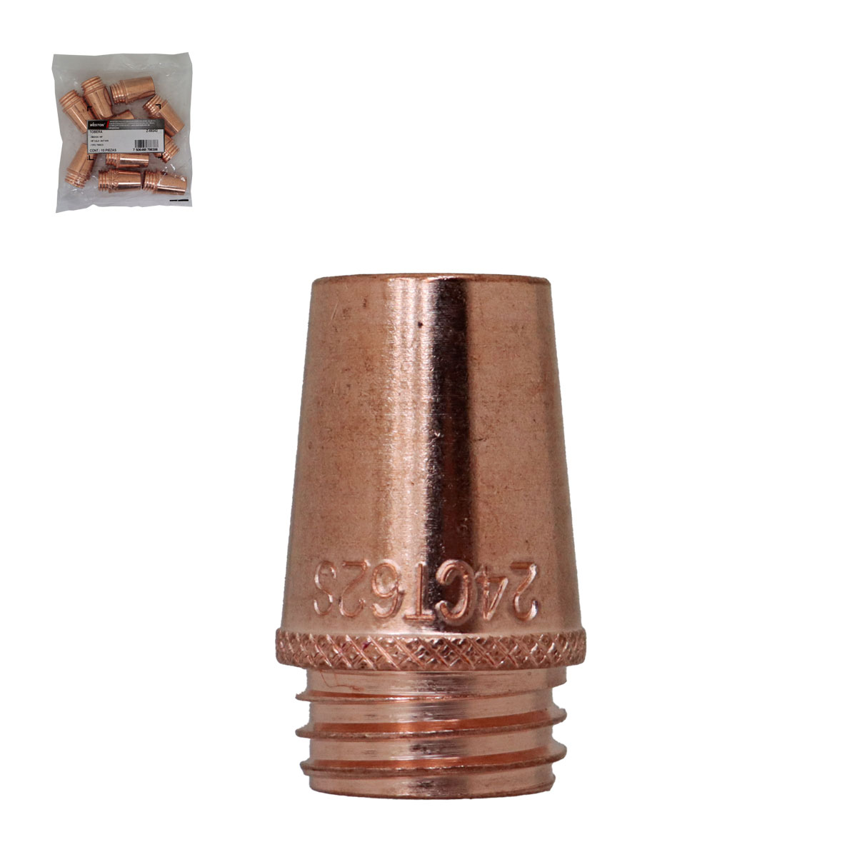 TOBERA 24CT-62S TIPO TWECO 5/8" (Precio x pieza - Emp. c/10 pzas)