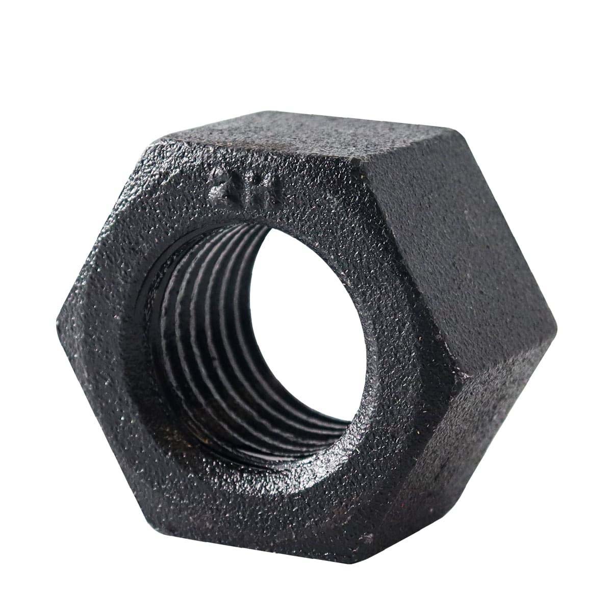 TUERCA HEX. GR. 2H NEGRA 1-1/8-8 (Precio x Caja c/25 pzas)