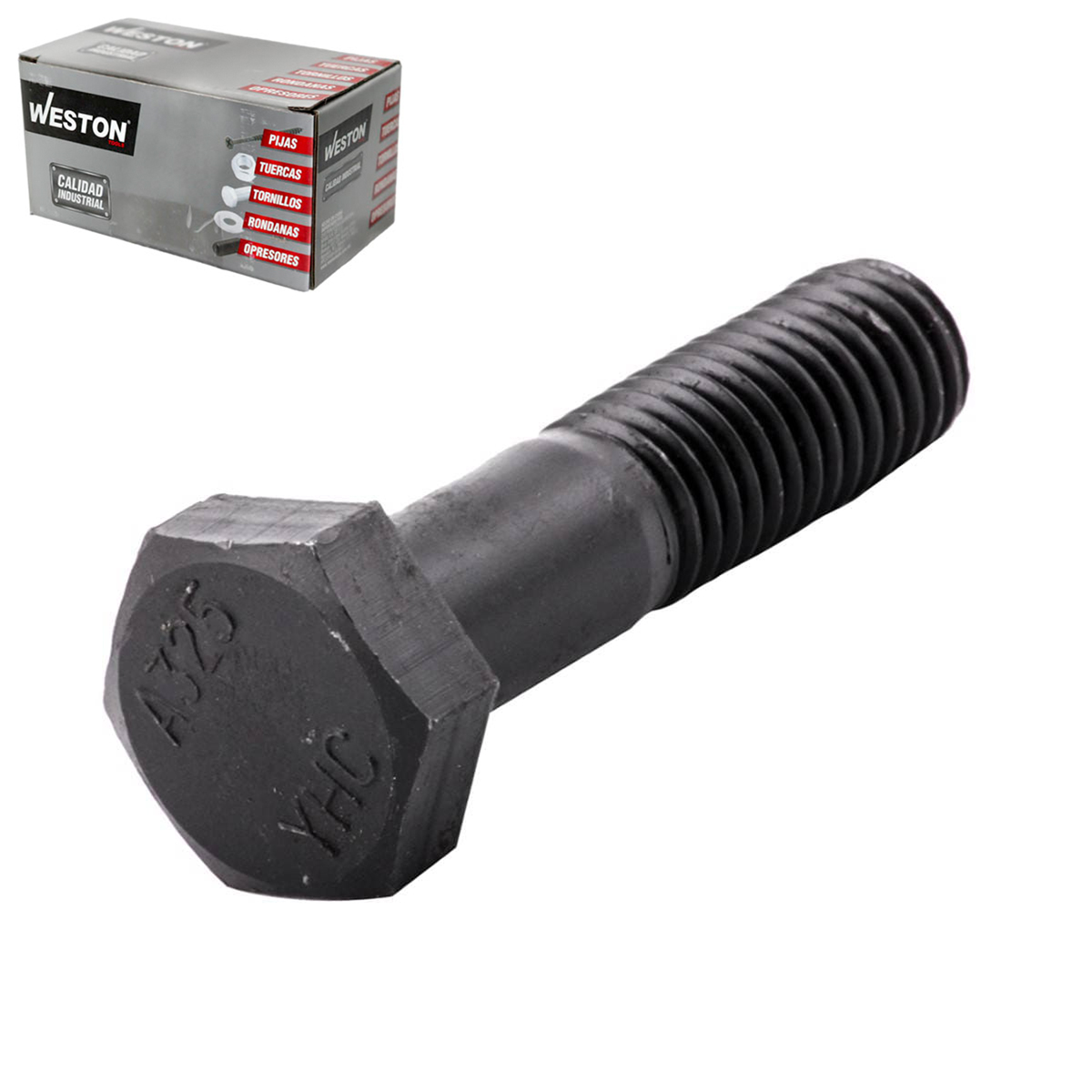 TORN. ESTRUCTURAL HEX. NEGRO A325 1-1/4-7 X 4 (Precio x Caja - Caja c/1 pzas)