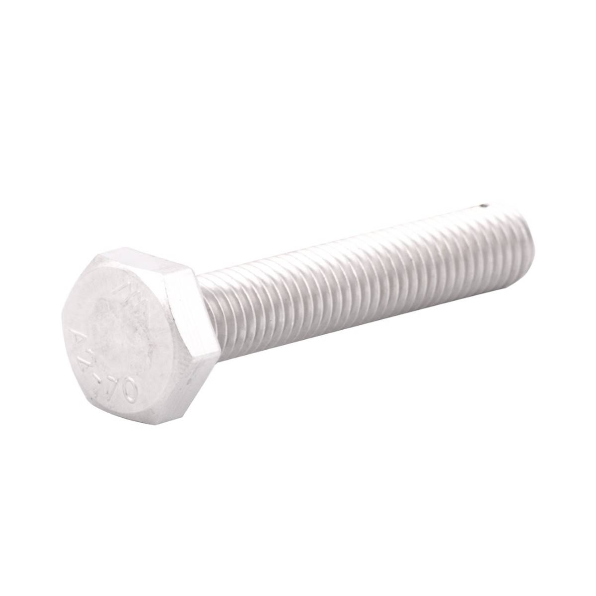 TORNILLO HEX ACERO INOX. 'RC' M6-1.0 X 35  (Precio x Pza - Caja c/200 pzas)