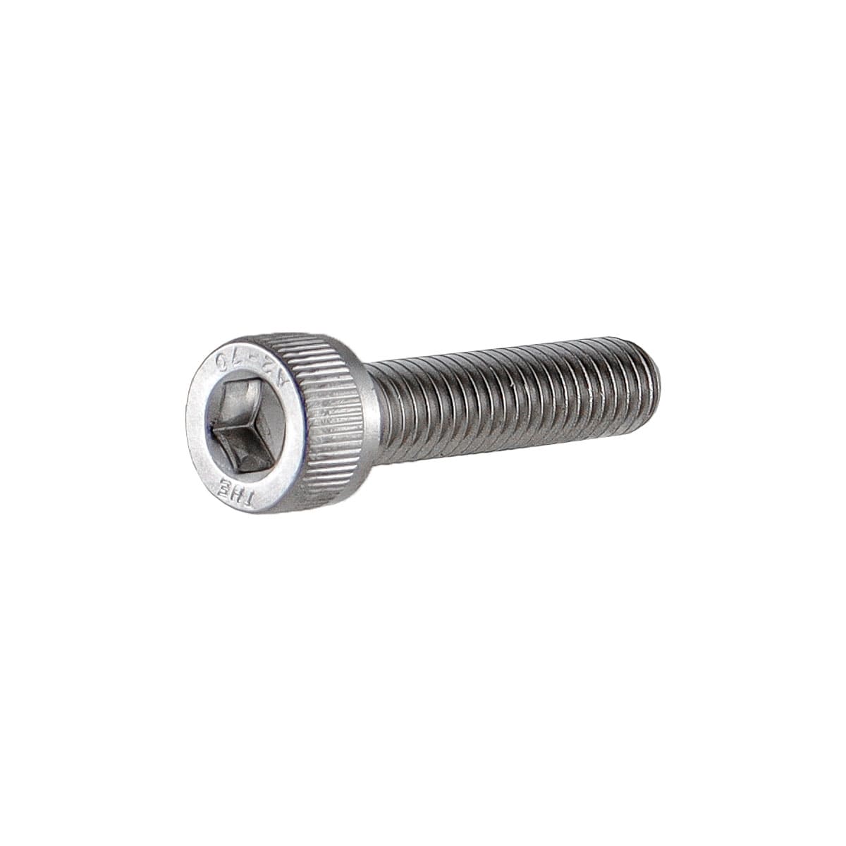 TORN. ALLEN CILINDRICO INOX 304 DIN912 M5-0.80x16MM ROSCA COMPLETA (Precio x Pza - Caja c/100 pzs)