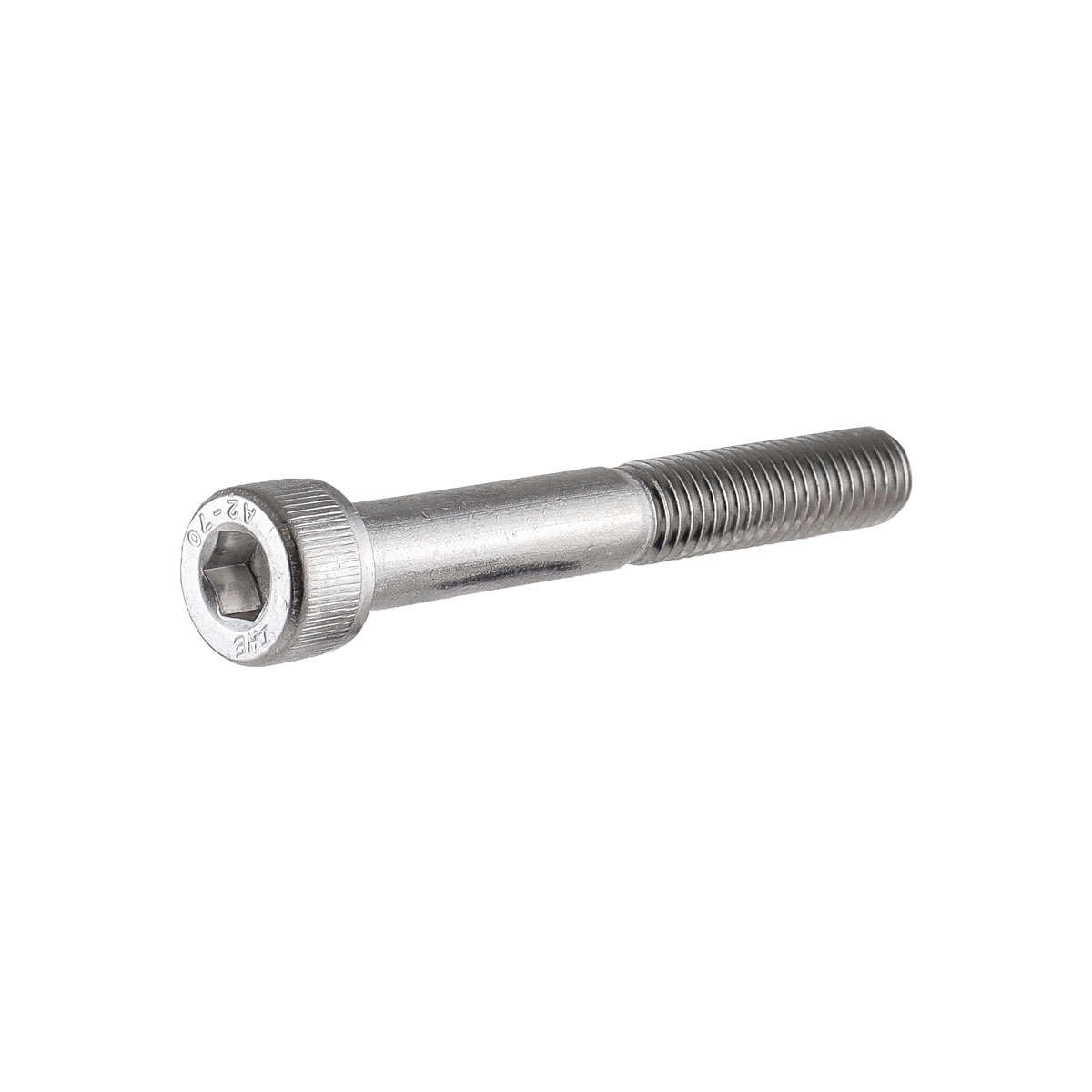 TORN. ALLEN CILINDRICO INOX 304 DIN912 M12-1.75x25MM ROSCA COMPLETA (Precio x Pza - Caja c/25 pzs)