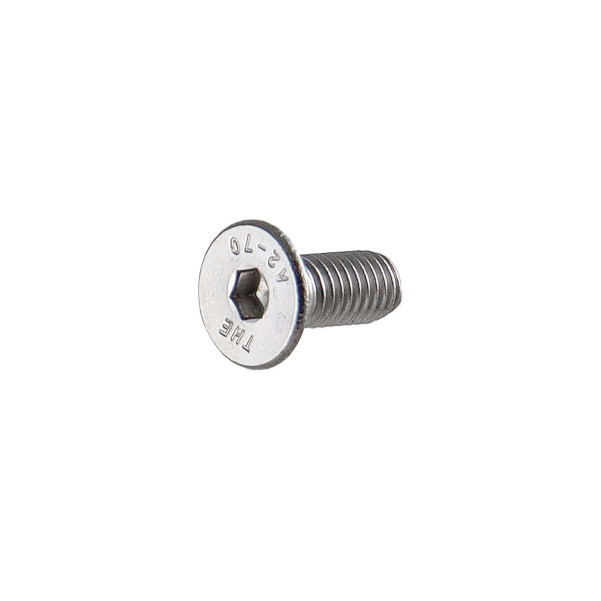 TORN. ALLEN CABEZA PLANA INOX304 DIN7991 M6-1.00 x 12MM (Precio x Pza - Caja Master c/8000 pzas)